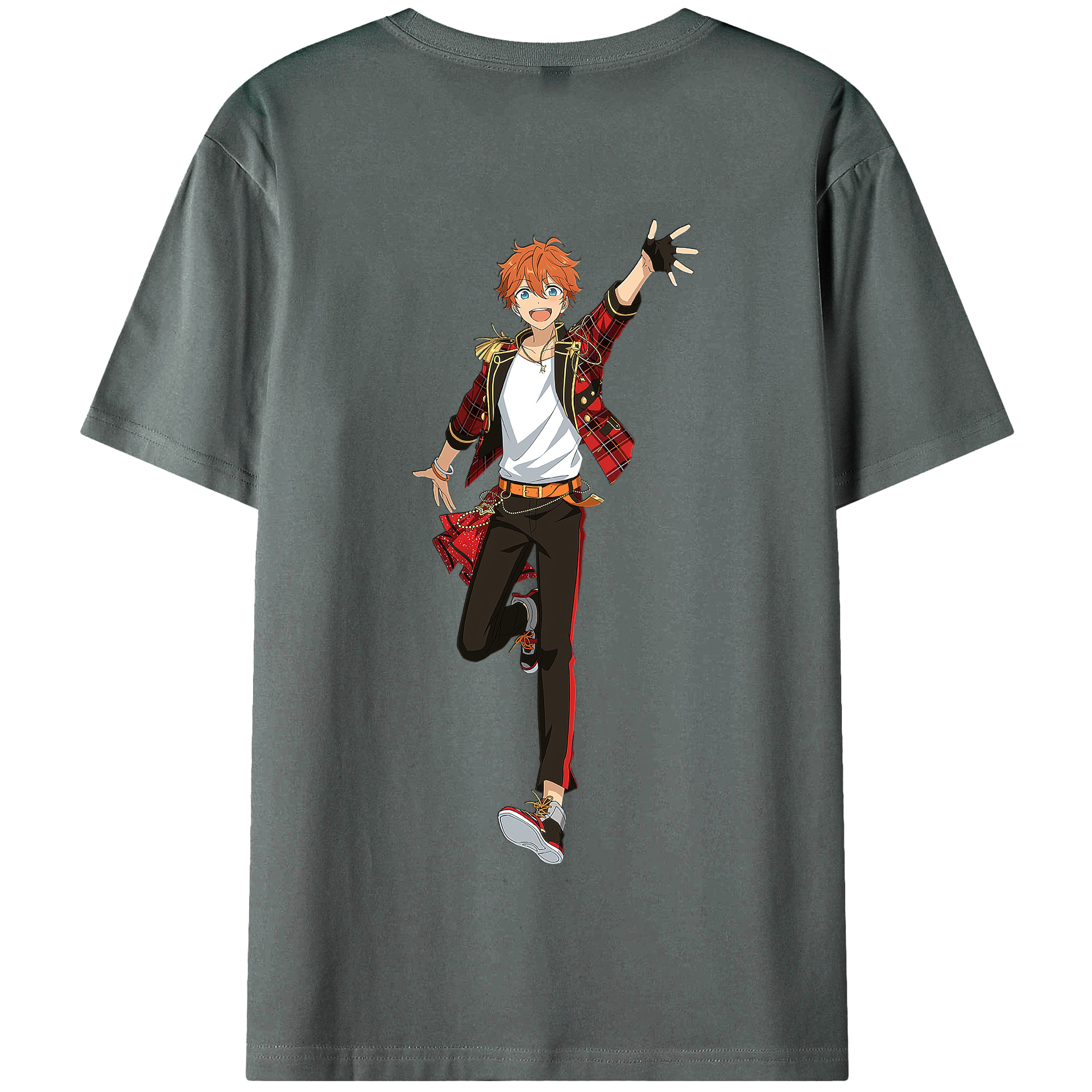 （画像用） あんさんぶるスターズ! Ensemble Stars 綿100％半袖Tシャツ（背面プリント）